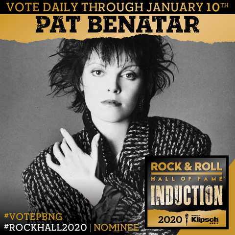 2020 Rock & Roll Hall of Fame Nomination!