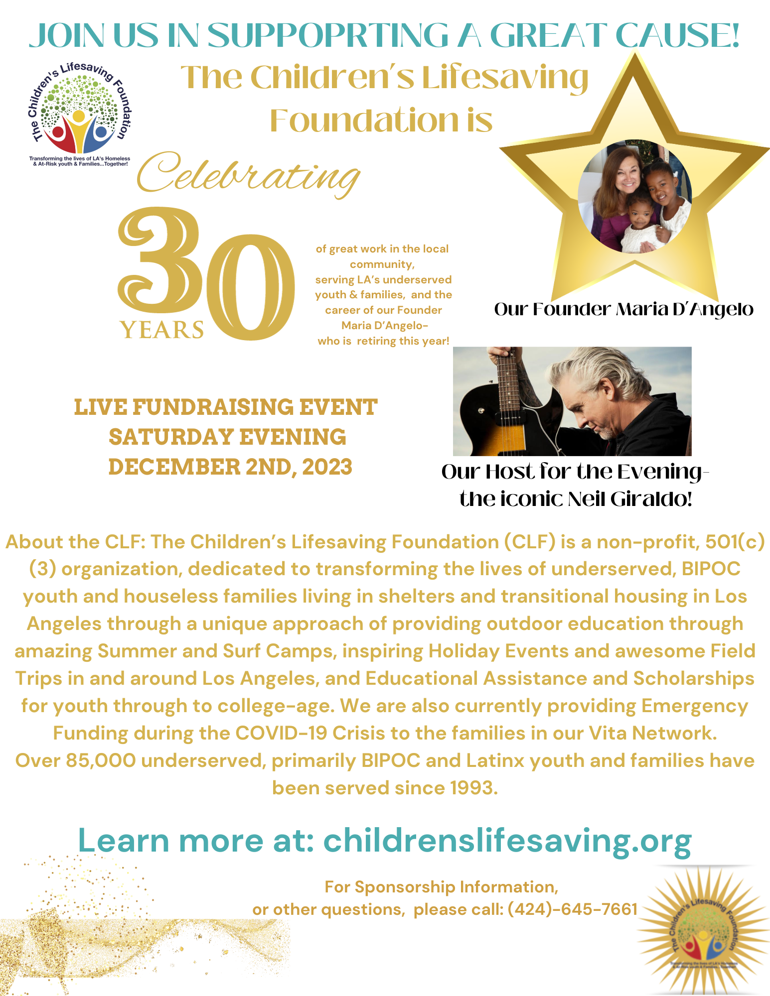CLF Fundraising event hosted by Spyder on Dec 2nd!